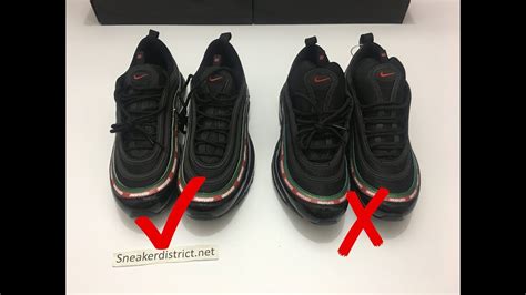 nike air max 97 undefeated black real vs fake|air max 97 collabs.